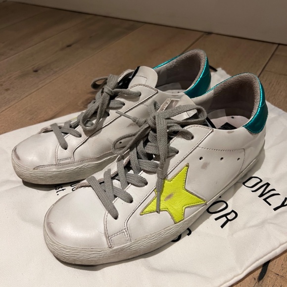 Golden Goose Superstar Leather Sneaker Size 37 - Picture 2 of 9